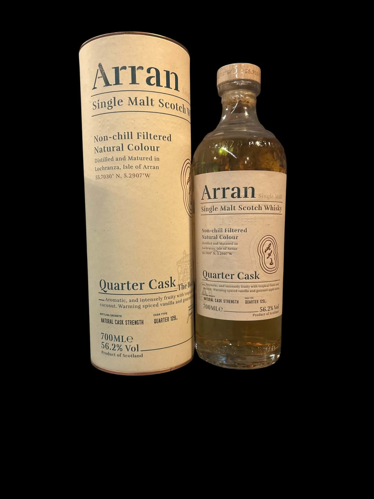 Arran Quarter Cask – The Bothy – 56.2% – 70 cl