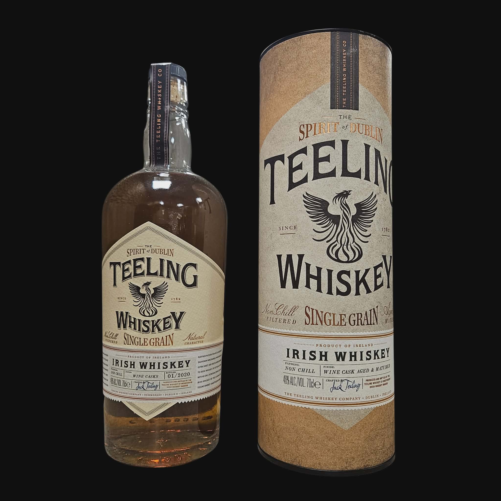 Teeling Single Grain – im Weinfass gereift (01 2020) 