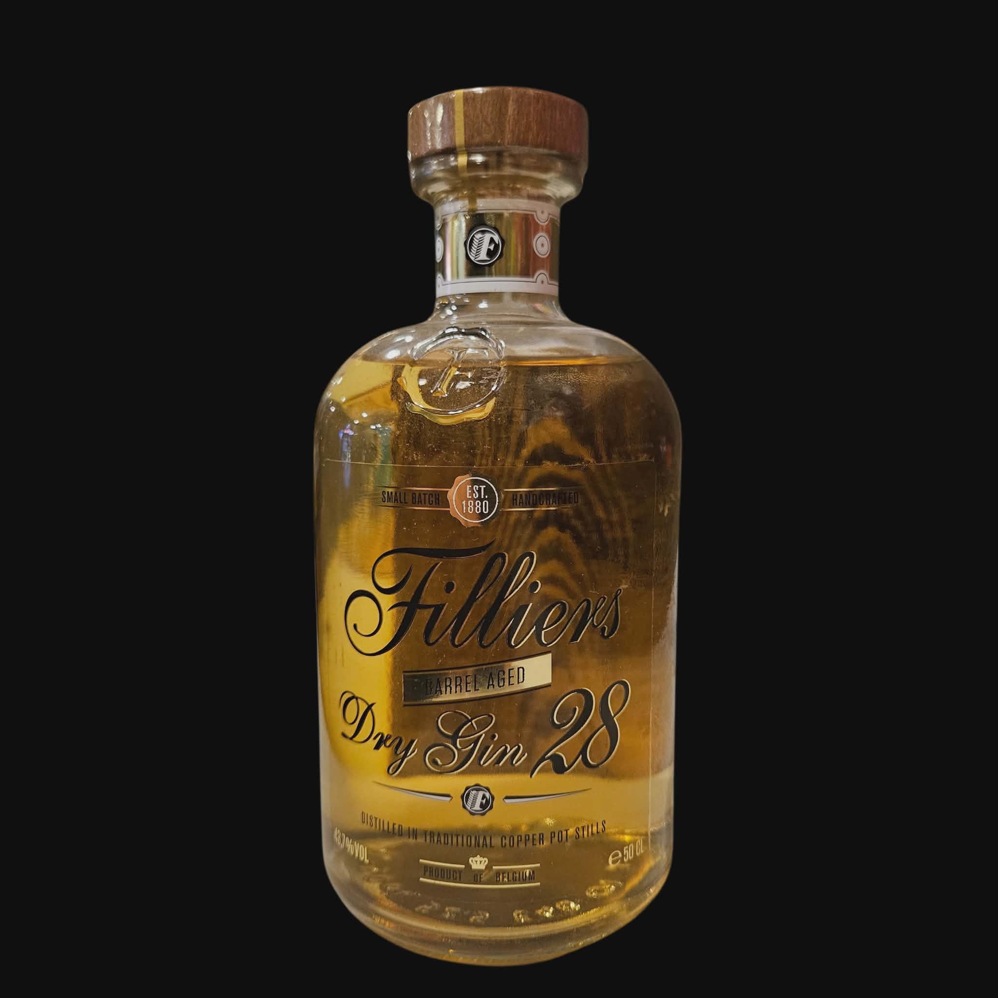 Filliers Dry Gin 28 – Barrel Aged (43.7% vol.) – 50 cl