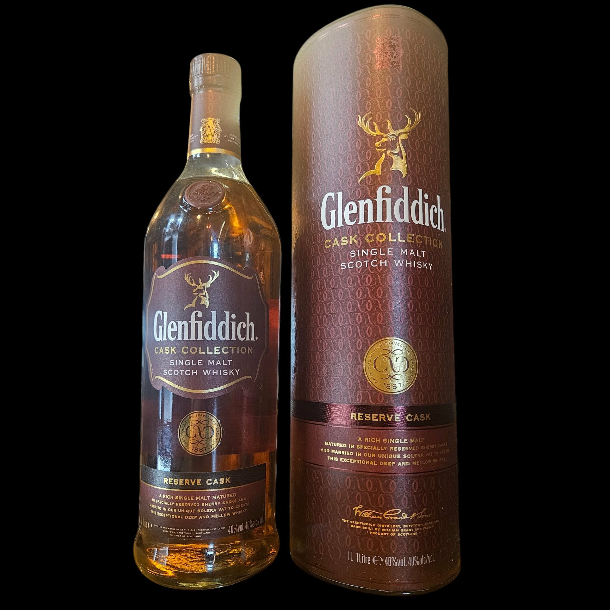 * Glenfiddich Reserve Cask 1L