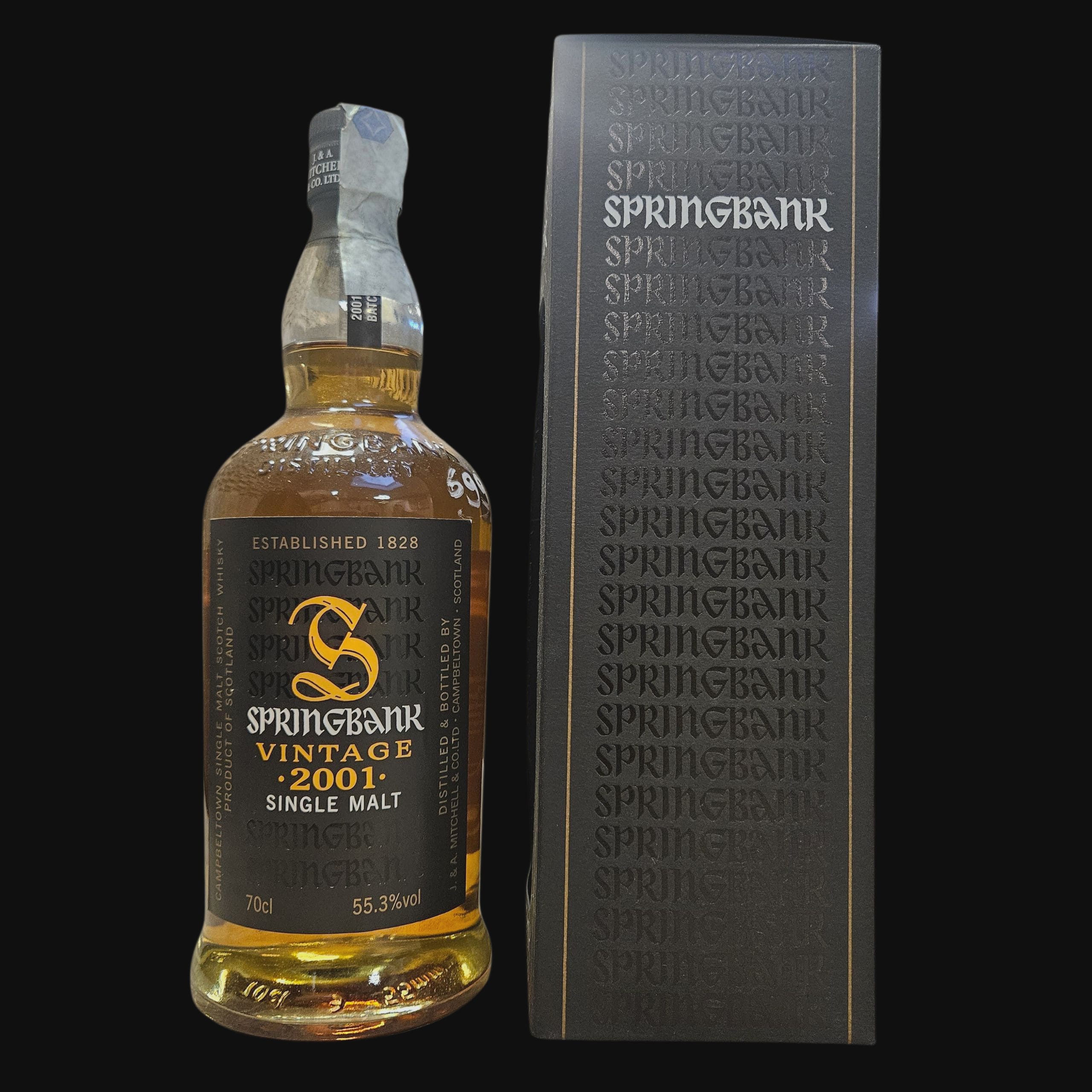 Springbank 2001 Vintage 55,3% (2009)