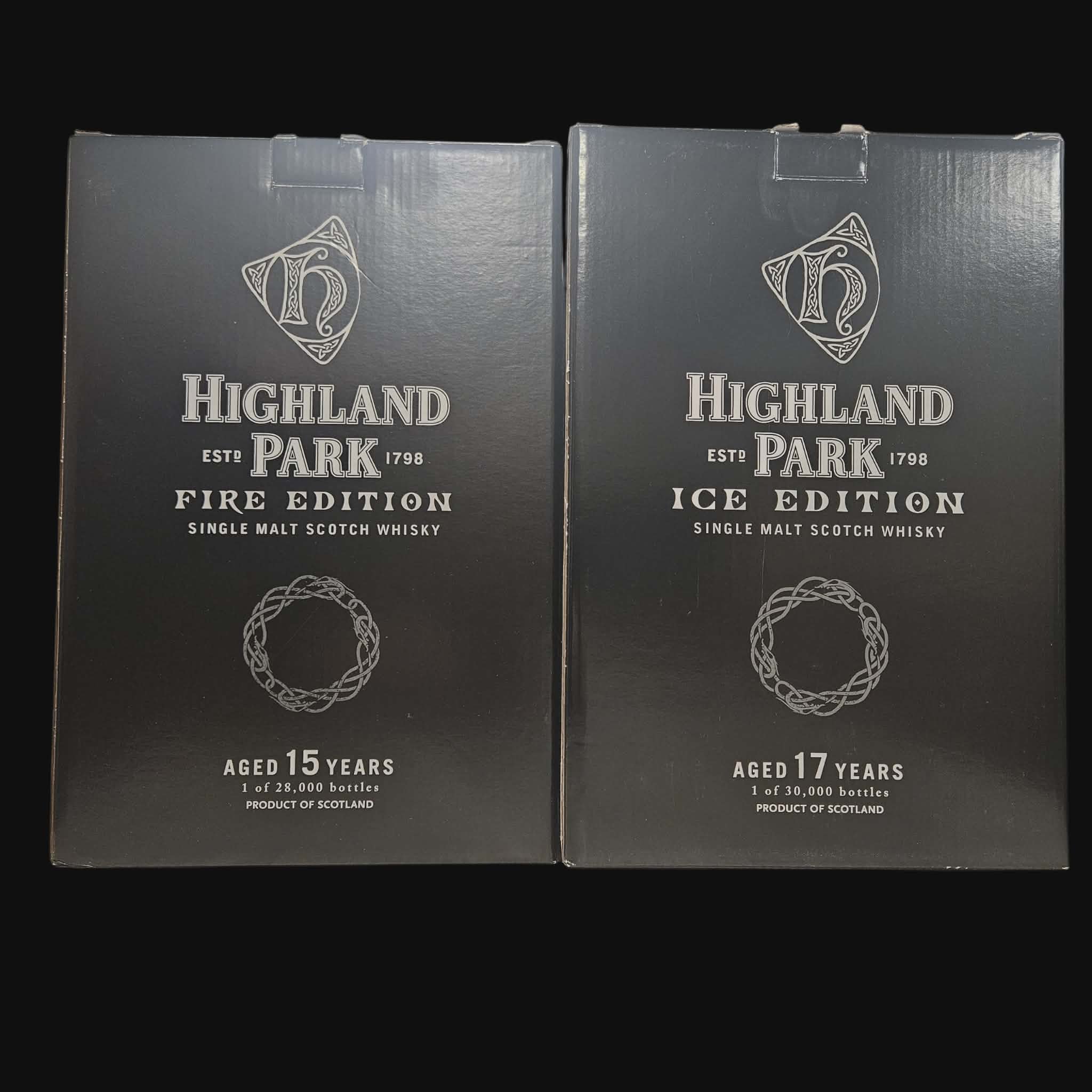 Highland Park FIRE & ICE Edition – De Mythische Duo-Set