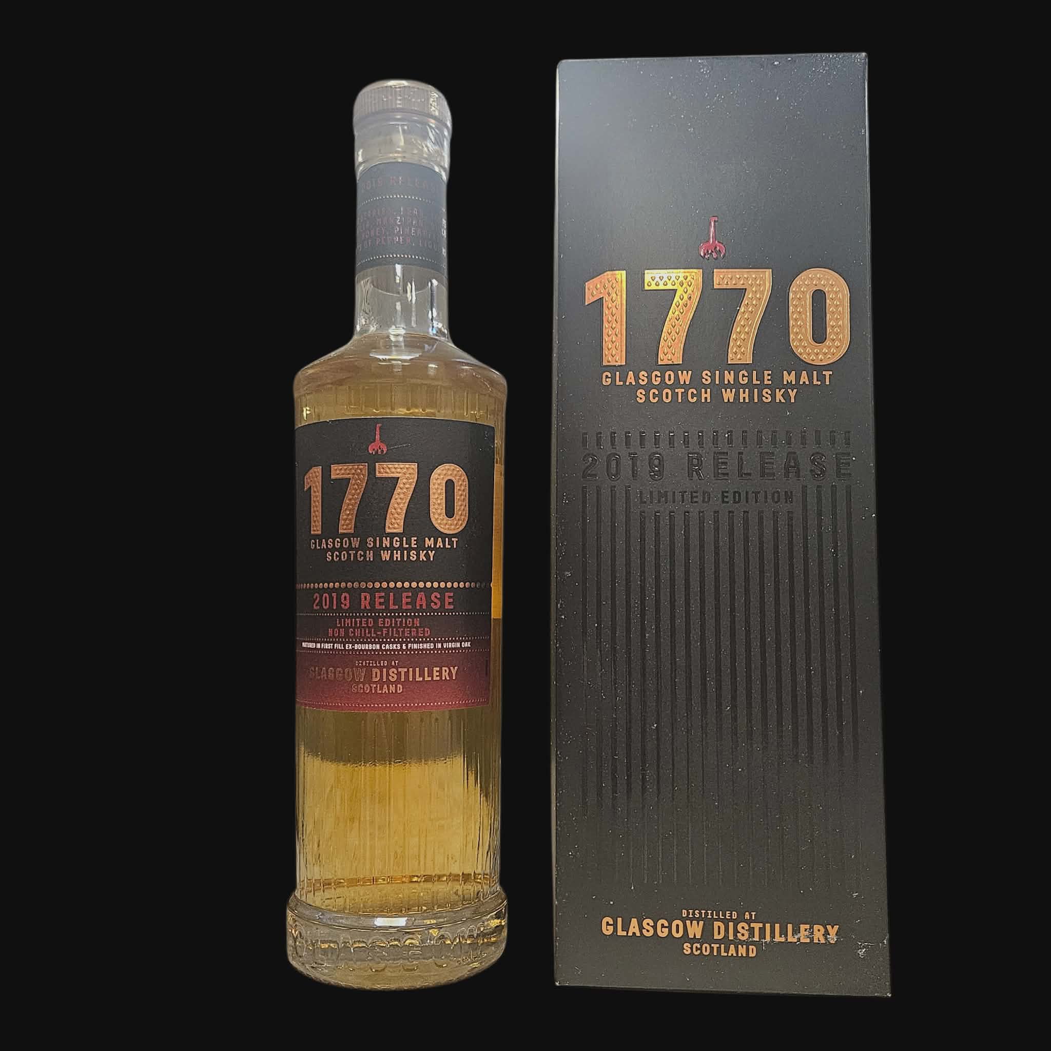 Glasgow 1770 – 2019 Release – 46% (500ml)