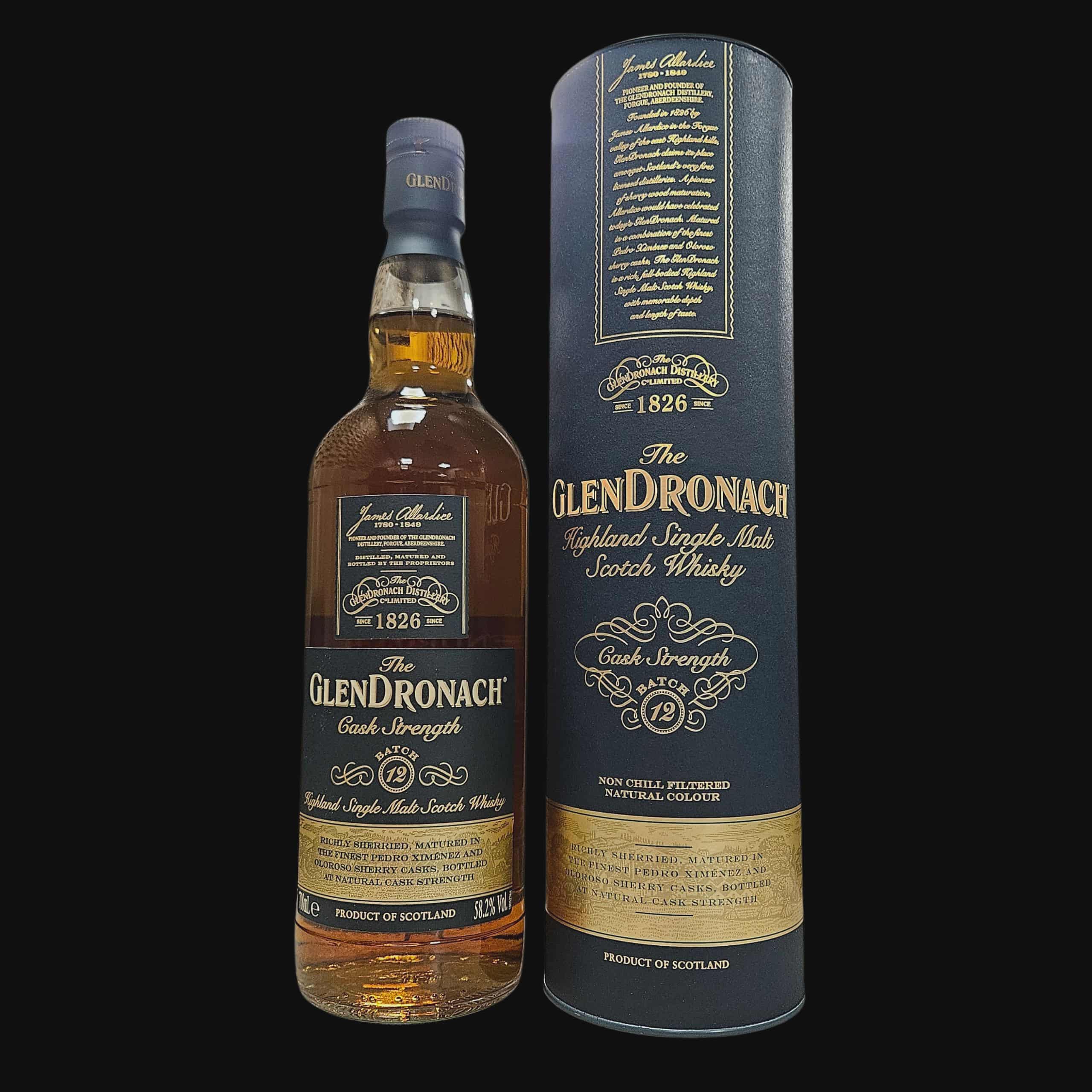 Glendronach Cask Strength Batch 12 58,2% (2021)