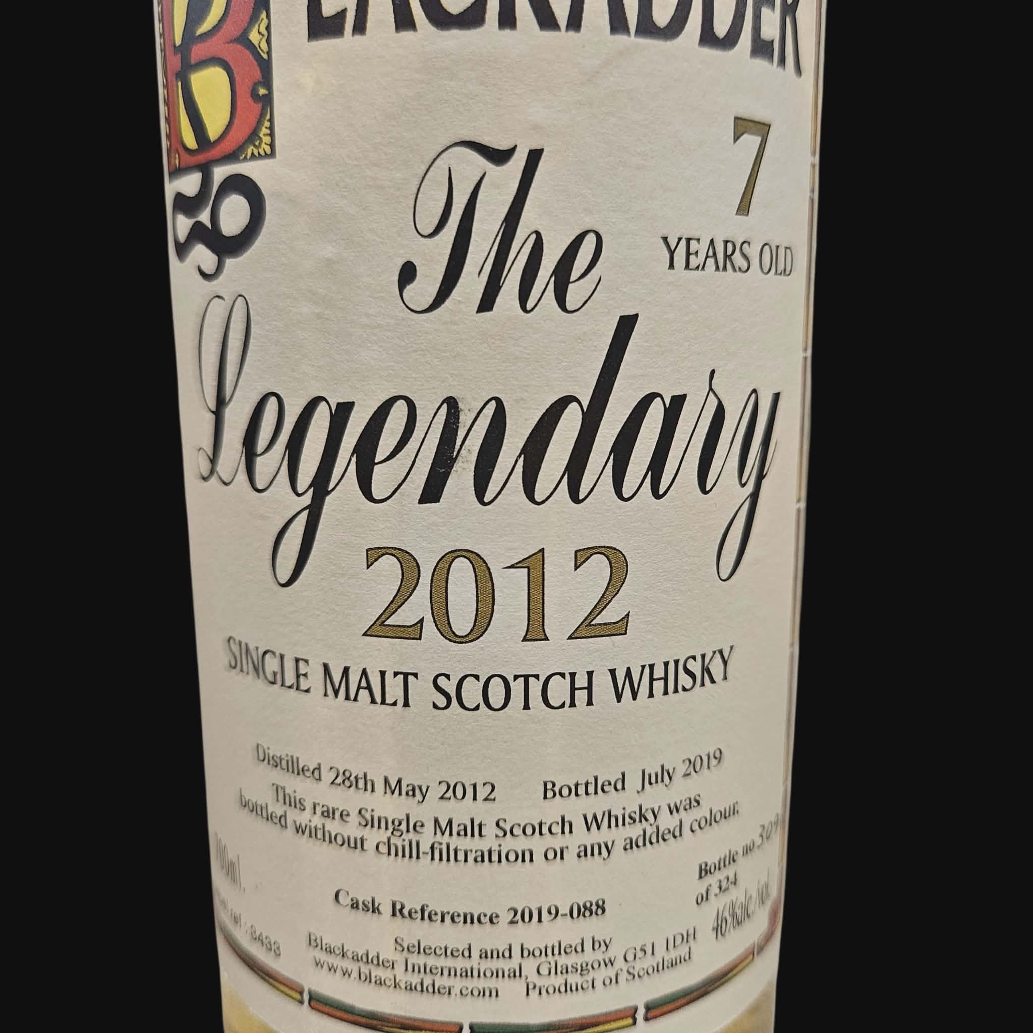 Blackadder The Legendary 2012 46.0% (2019)