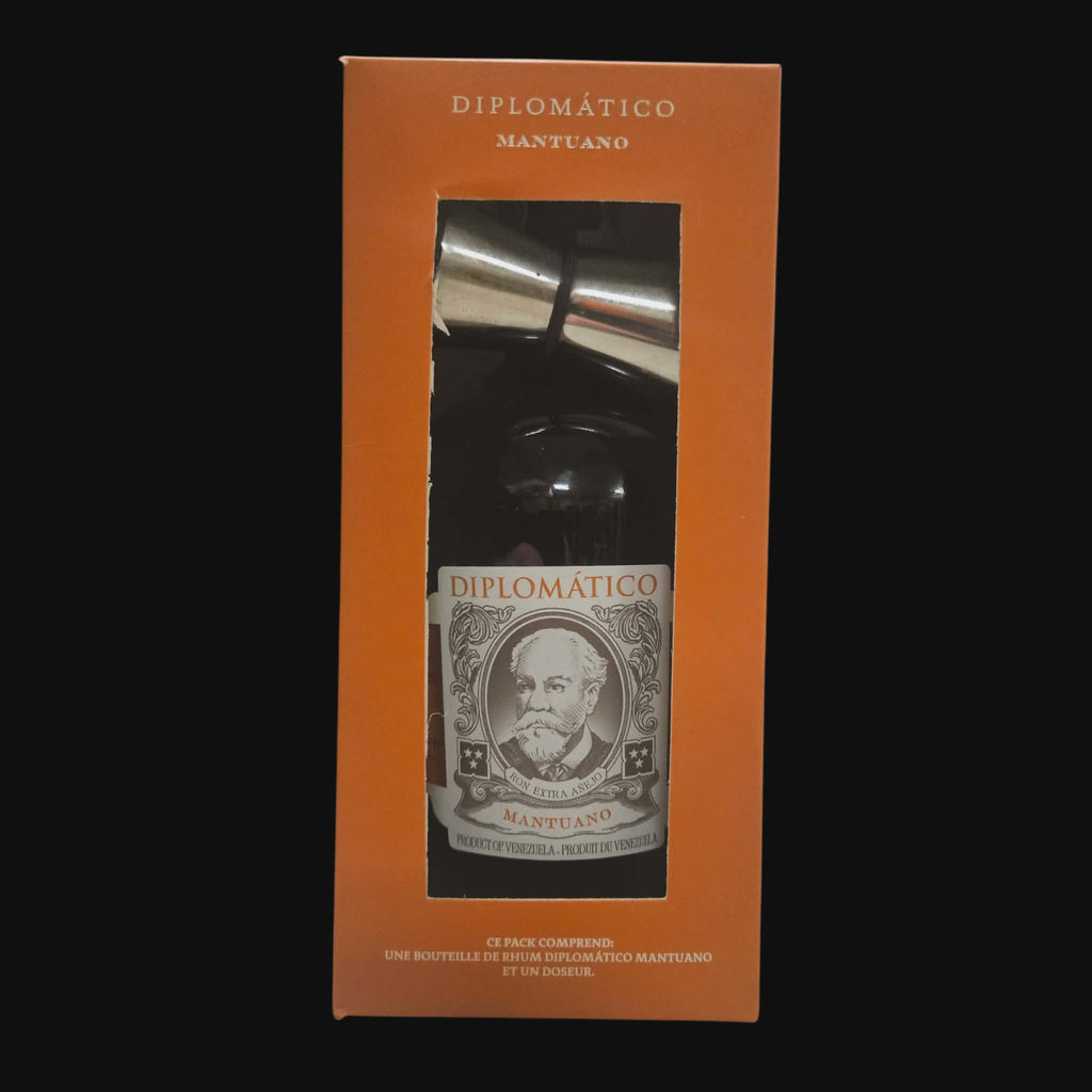Diplomático Mantuano – Gift Pack with Dosing Measure (Jigger)