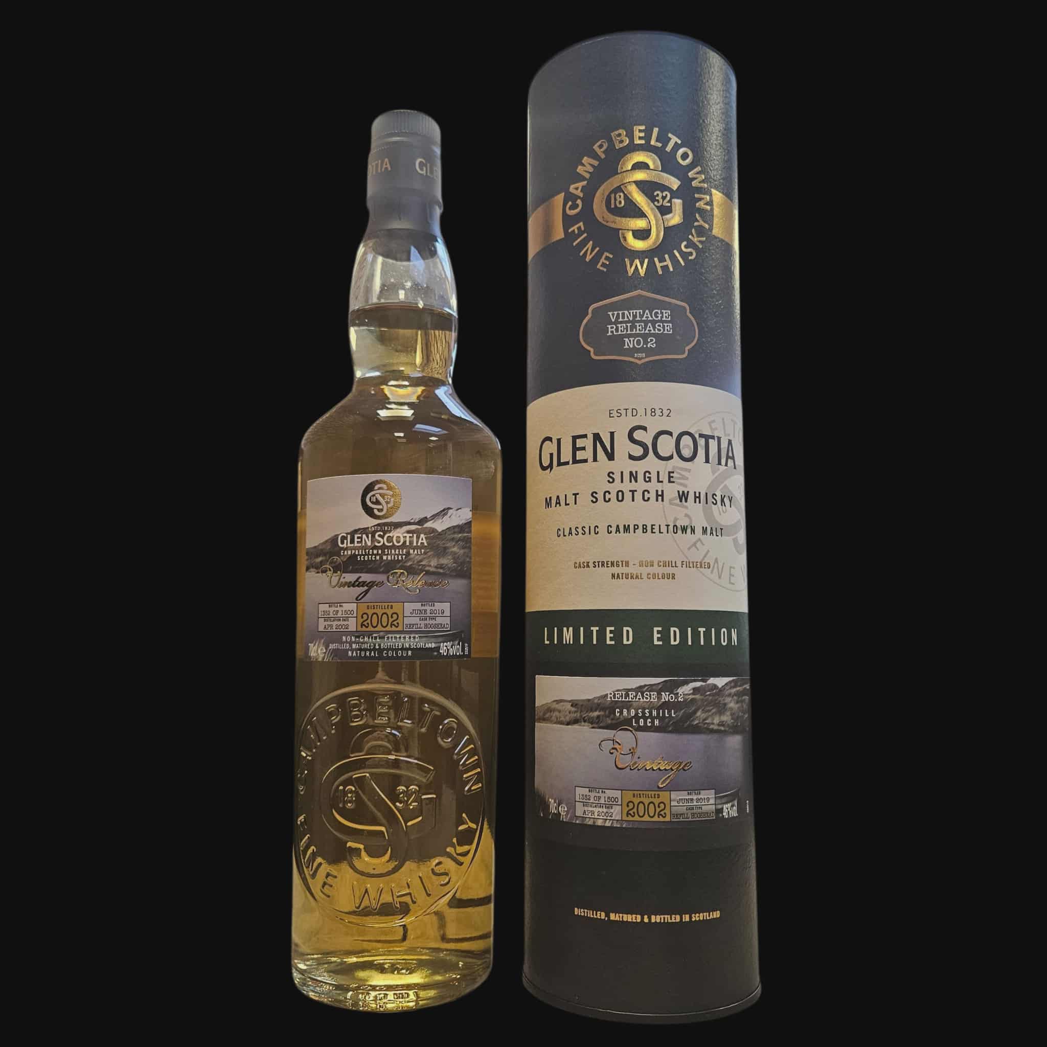 Glen Scotia 2002 Vintage Release 50.0% (2019)