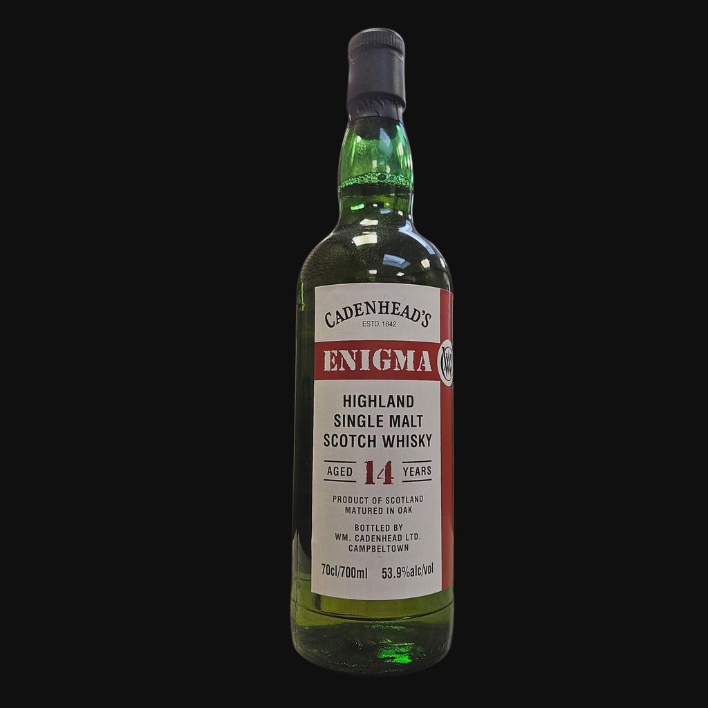 Cadenhead's Enigma Highland Single Malt, 14 Jahre alt, 53,9 % (2024)