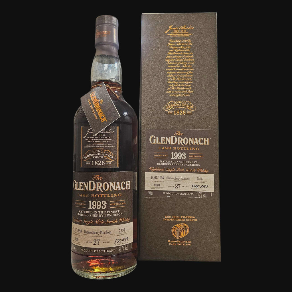 Glendronach 1993 Cask 7276 Aged 27 Years 53.7% (2020)