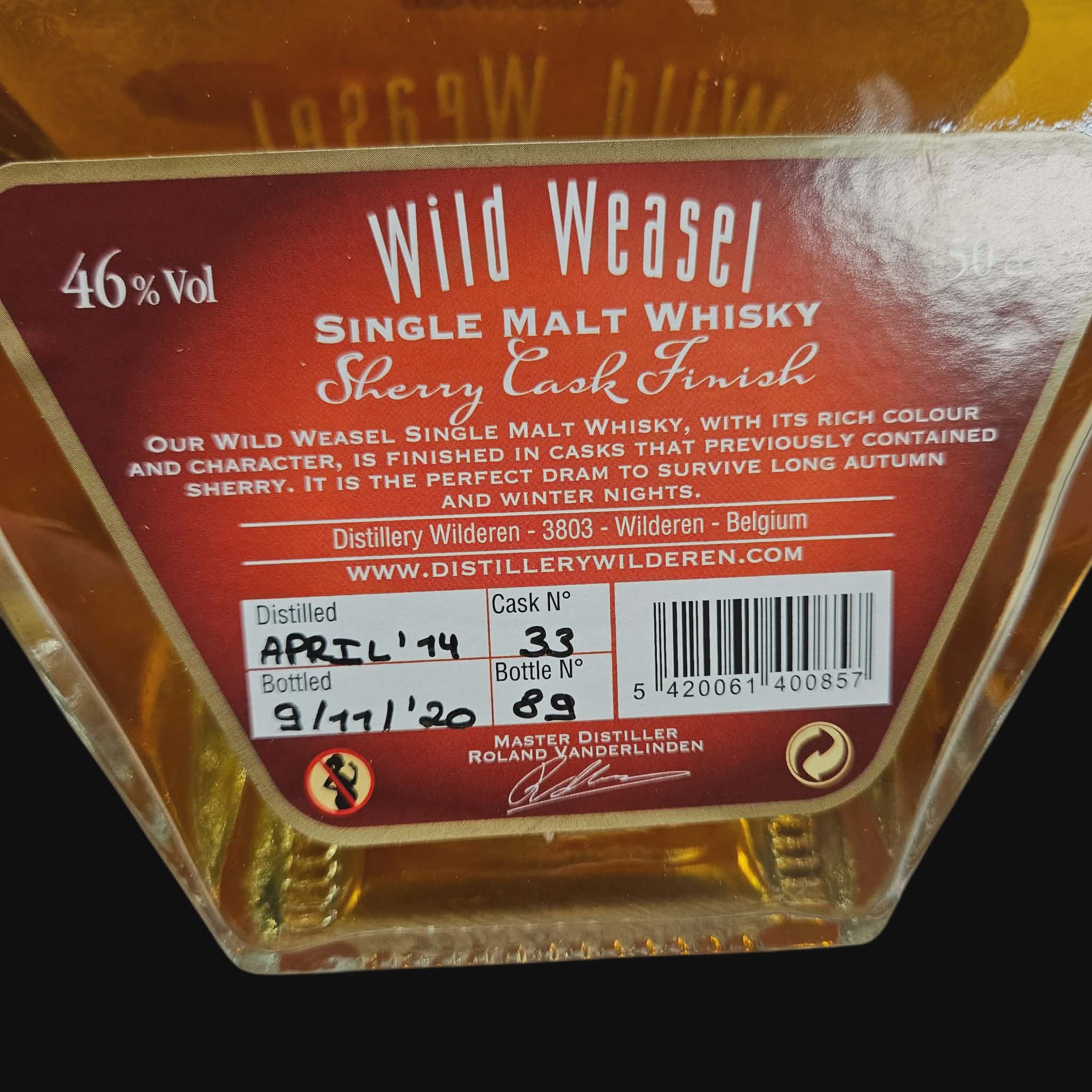 Wild Weasel 2014 – Sherry Cask Finish (2020)