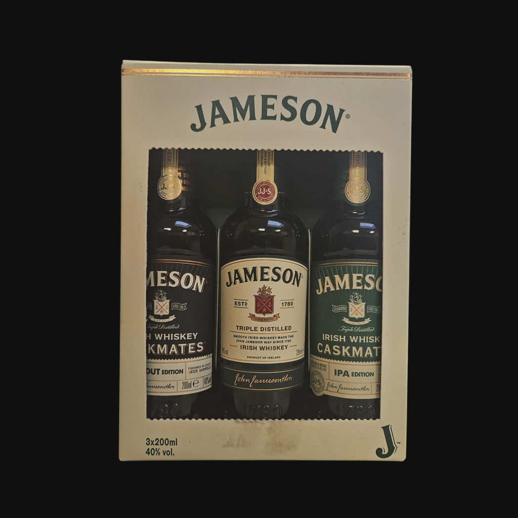 Jameson Irish Whiskey – Tasting Gift Pack (3×200 ml)