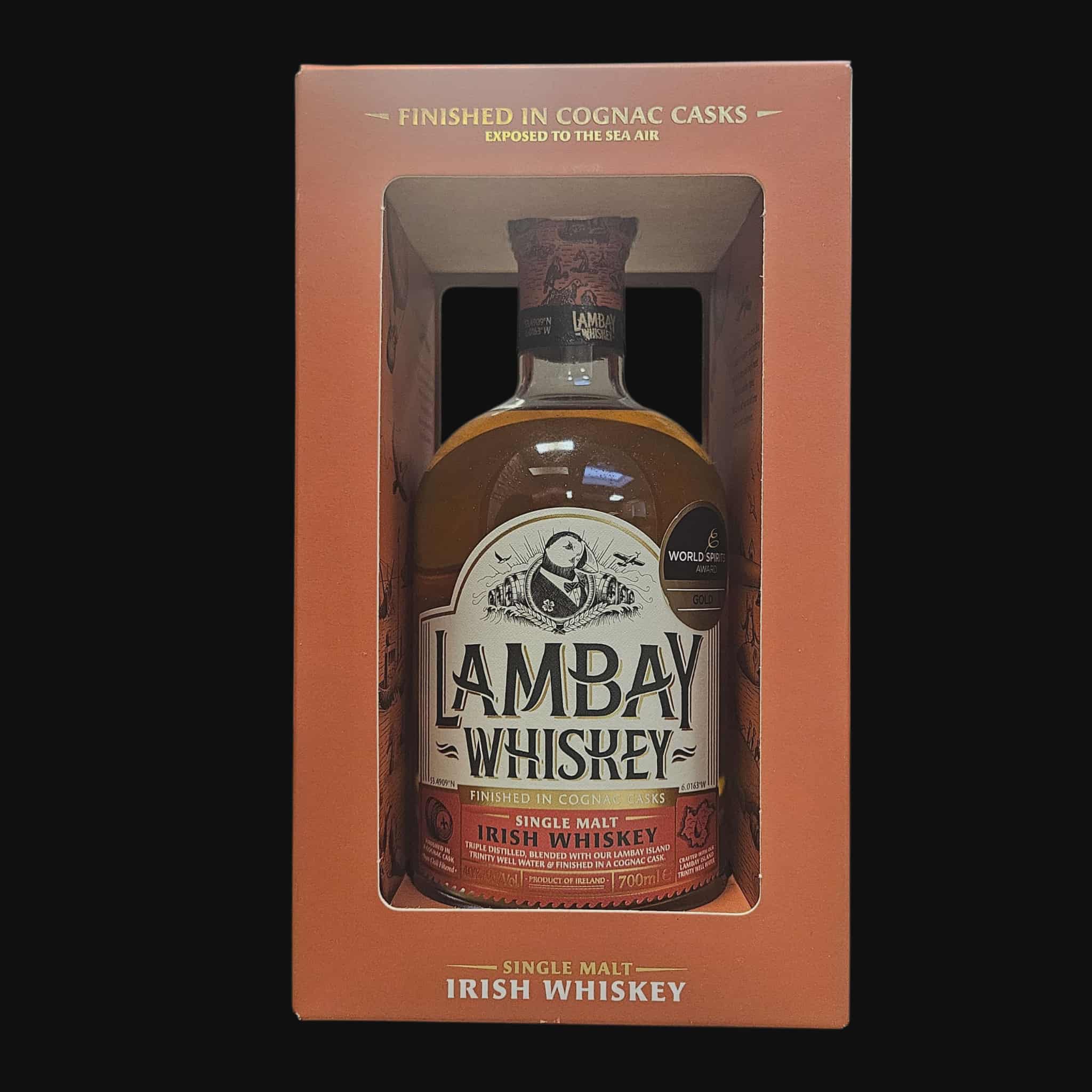 Lambay Single Malt – Cognac Cask Finish