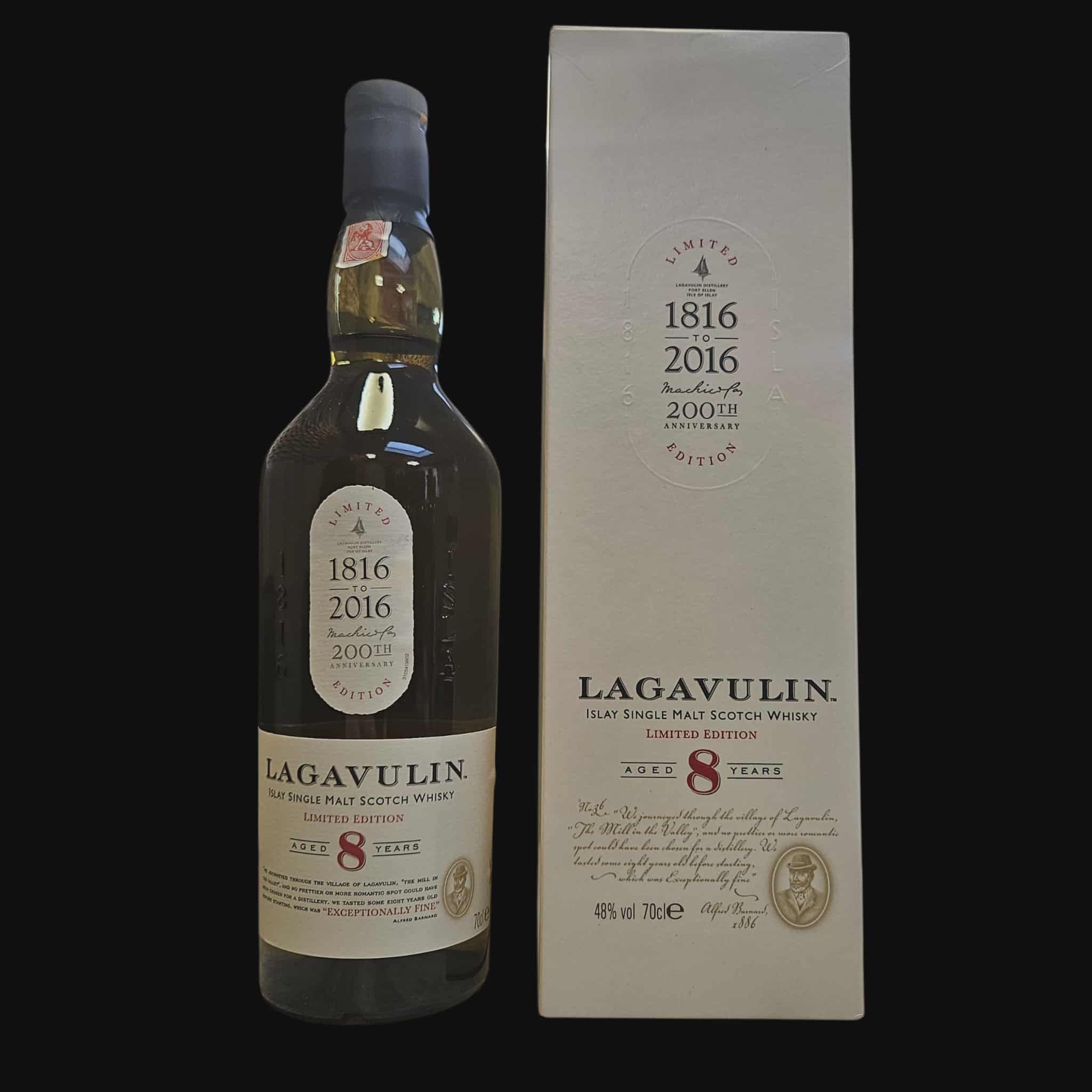 Lagavulin 8 Years – 200th Anniversary Limited Edition (2016)