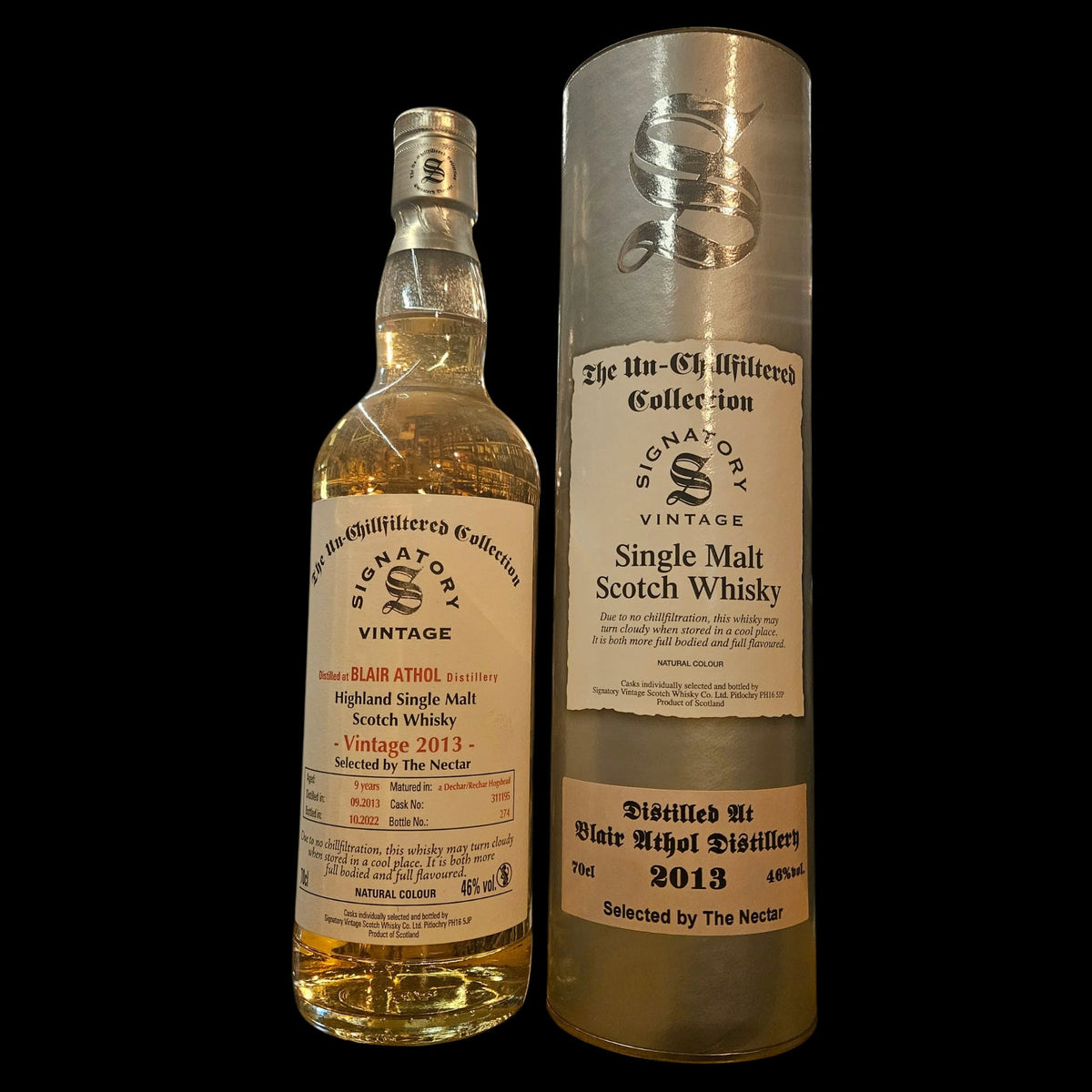 Blair Athol 2013 Signatory Vintage 9 Years Old – The Nectar Exclusive