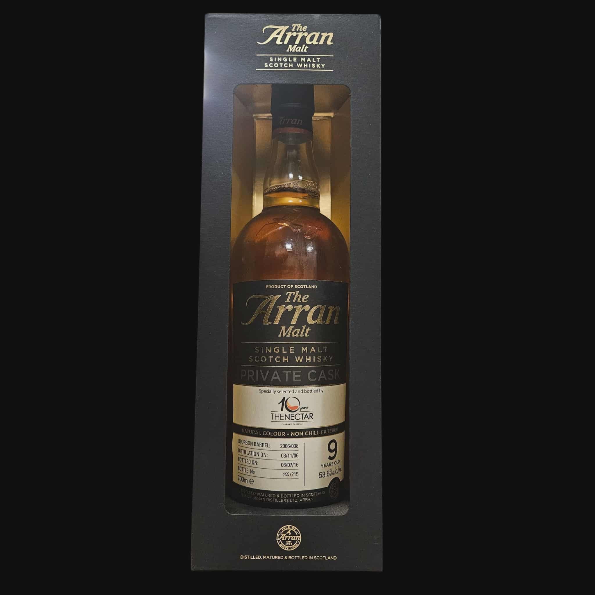 Arran 2006 – Private Cask 53.6% (2016)