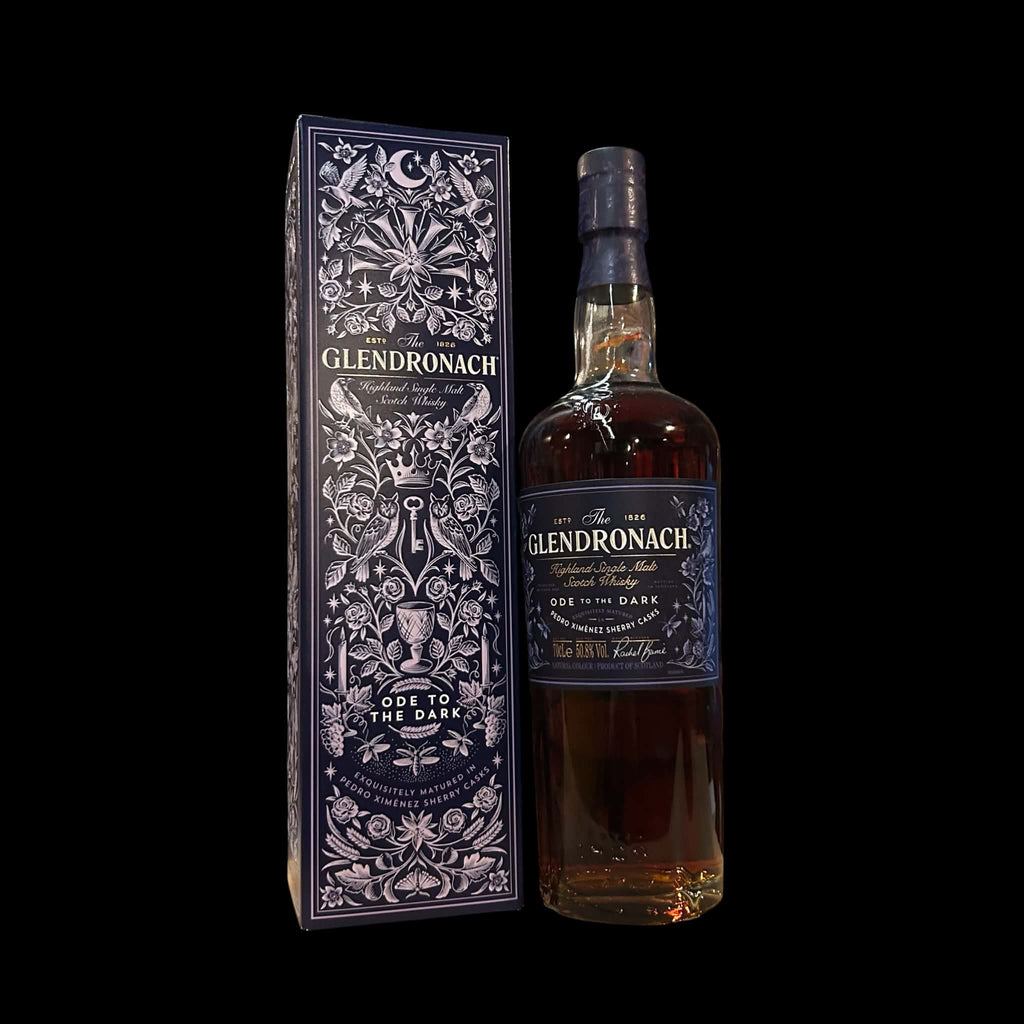 The GlenDronach Ode to the Dark 50,8 procent 70cl met originele geschenkdoos