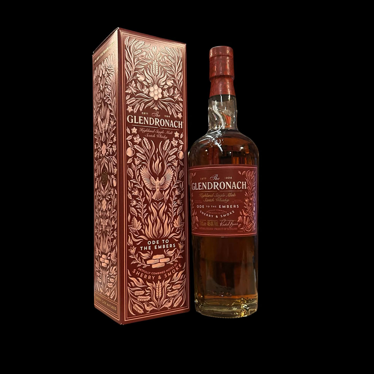 The GlenDronach Ode to the Embers 48,4% 70cl met originele geschenkdoos