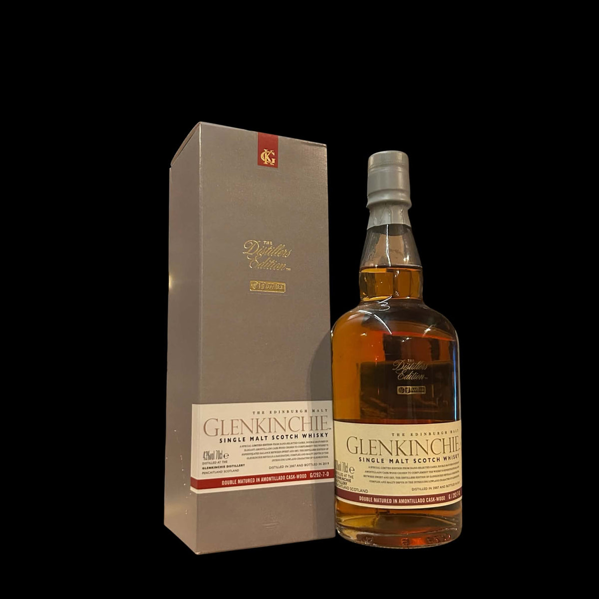 Glenkinchie 2007 Distillers Edition 2019 70cl met doos