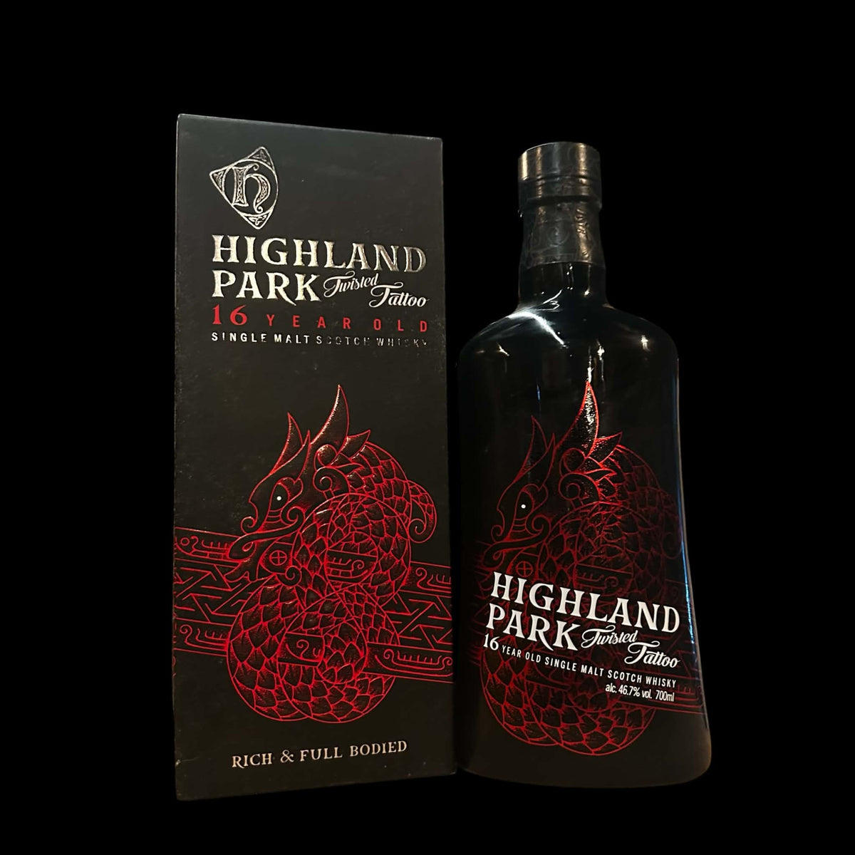 Highland Park Twisted Tattoo 16 jaar 46,7 procent 70cl met originele geschenkdoos
