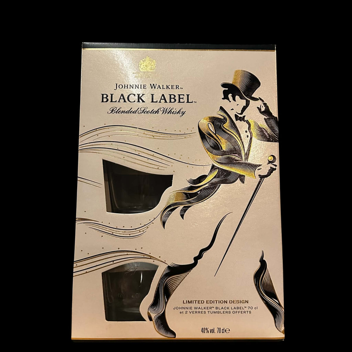 Johnnie Walker Black Label limited edition giftset 2020 met 2 glazen